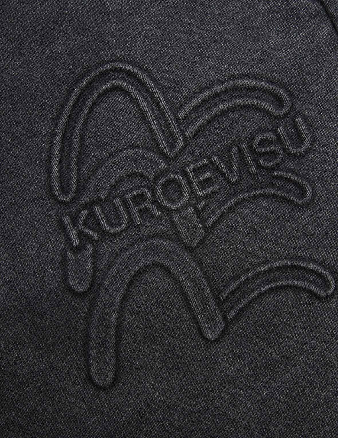 Logo and Seagull Embossed Sweatpants - 8