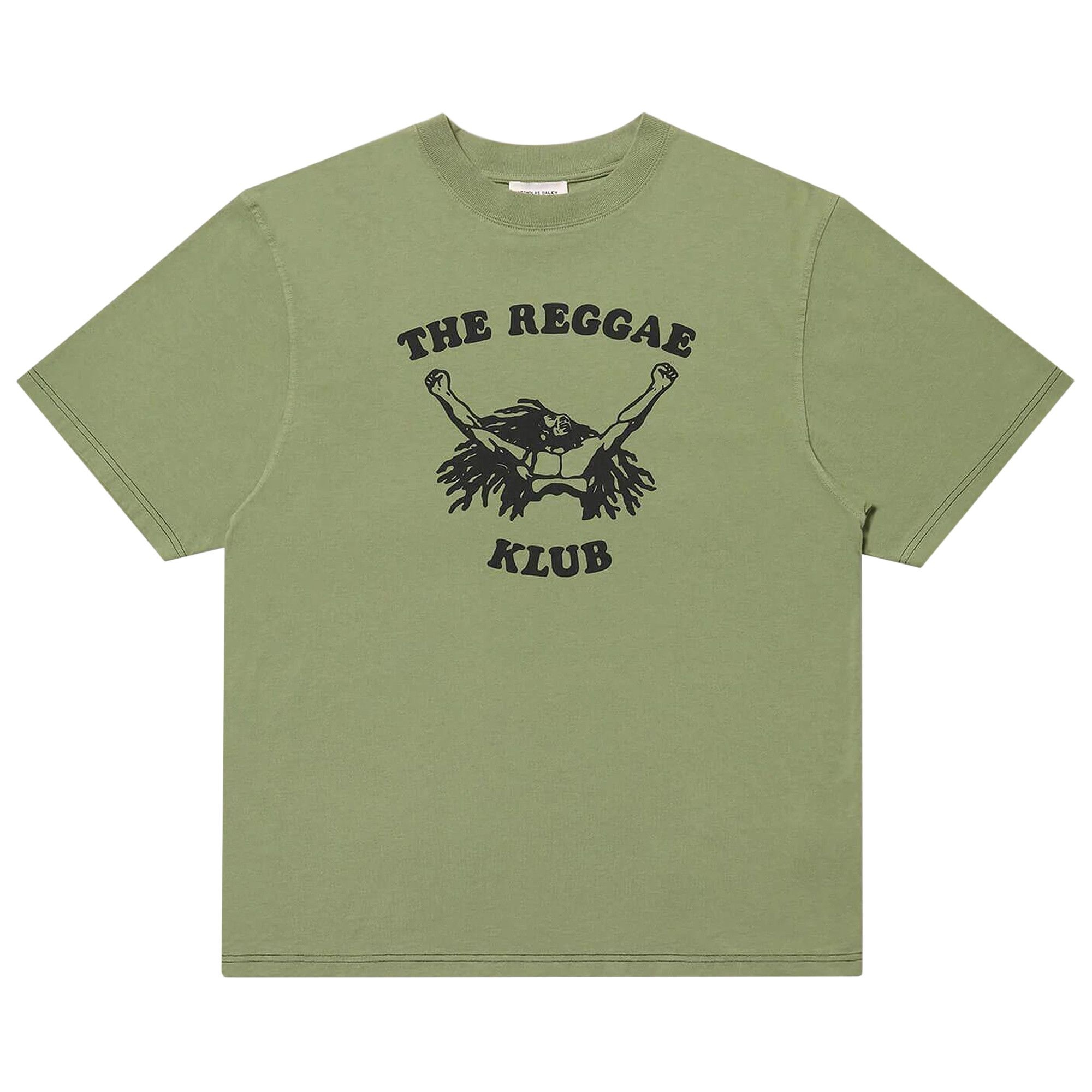 Nicholas Daley Reggae Klub Tee 'Army Green' - 1