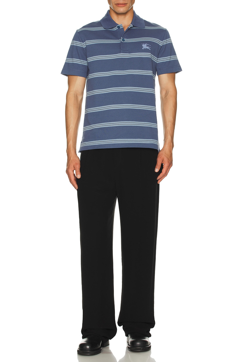 Stripe Slim Fit Polo - 5