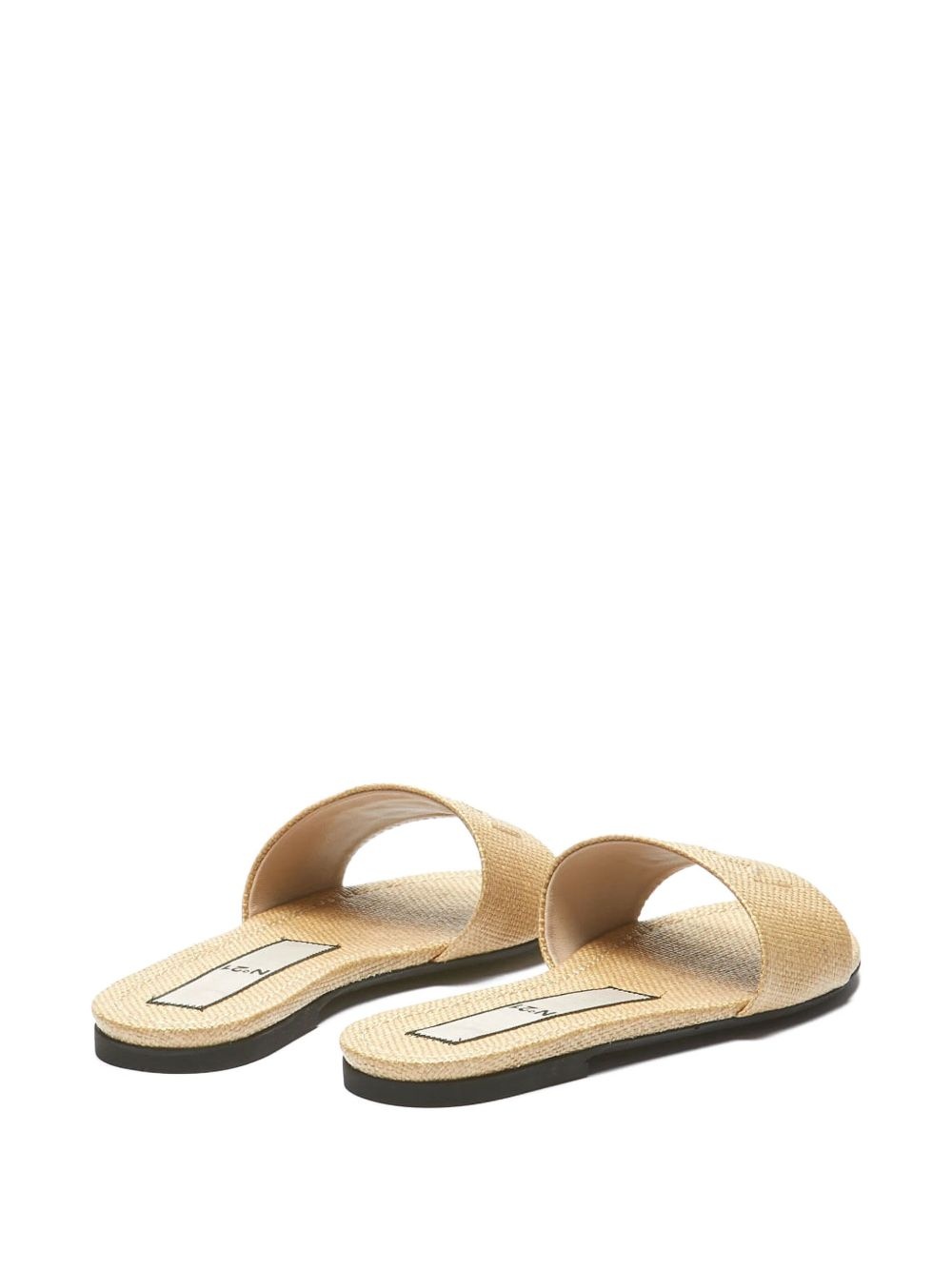 logo-embossed sandals - 2