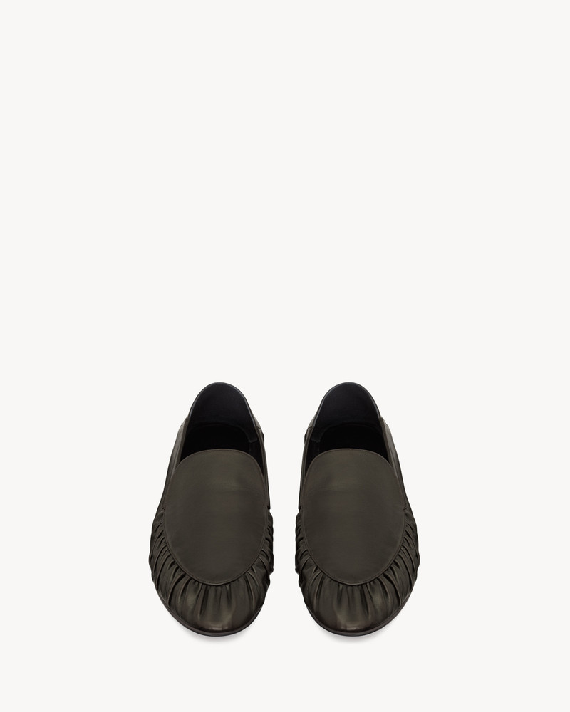 SAINT LAURENT ALAIN SLIPPERS IN SMOOTH LEATHER outlook