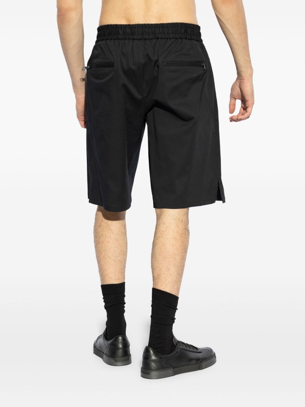 logo-plaque track shorts - 4