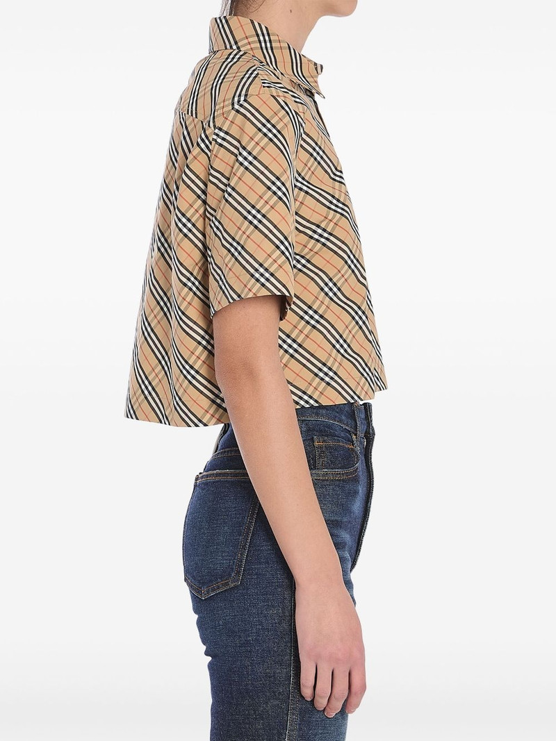 Burberry cropped shirt outlook