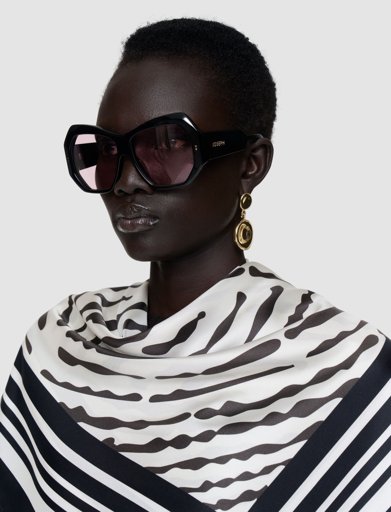 JOSEPH Saff Large Silk Scarf outlook