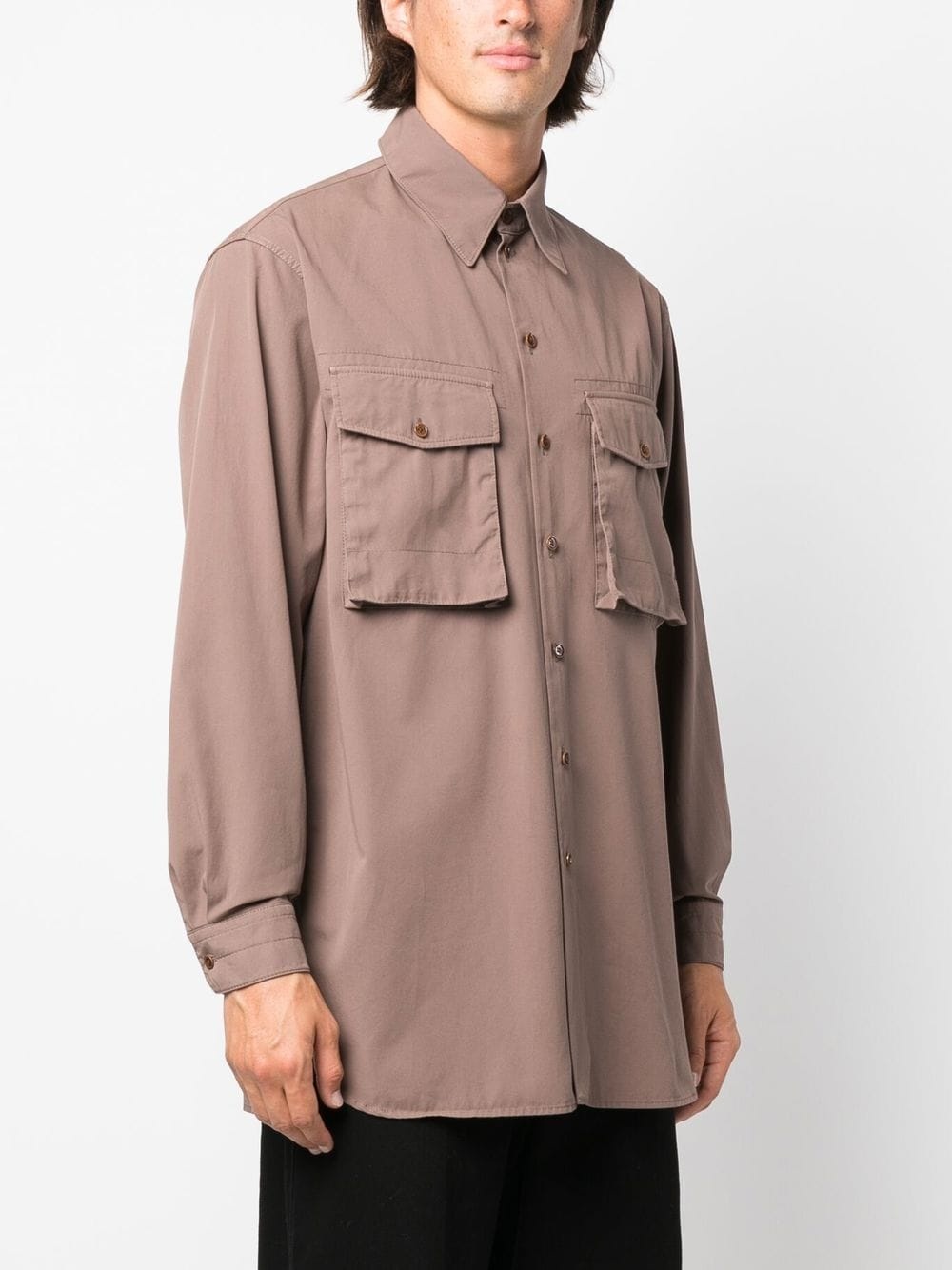 chest-pocket shirt - 3