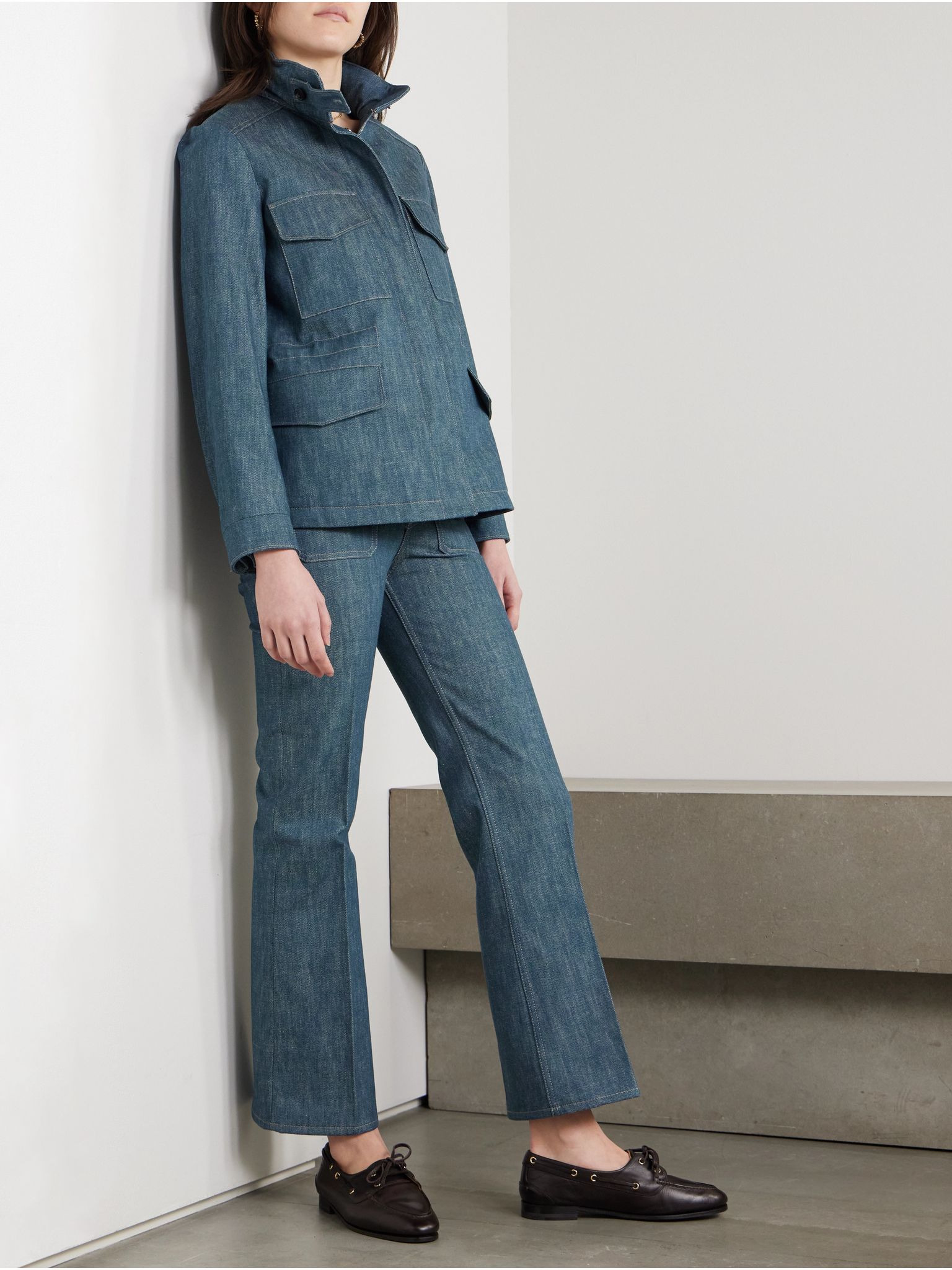 Traveller denim jacket Mid denim - 2