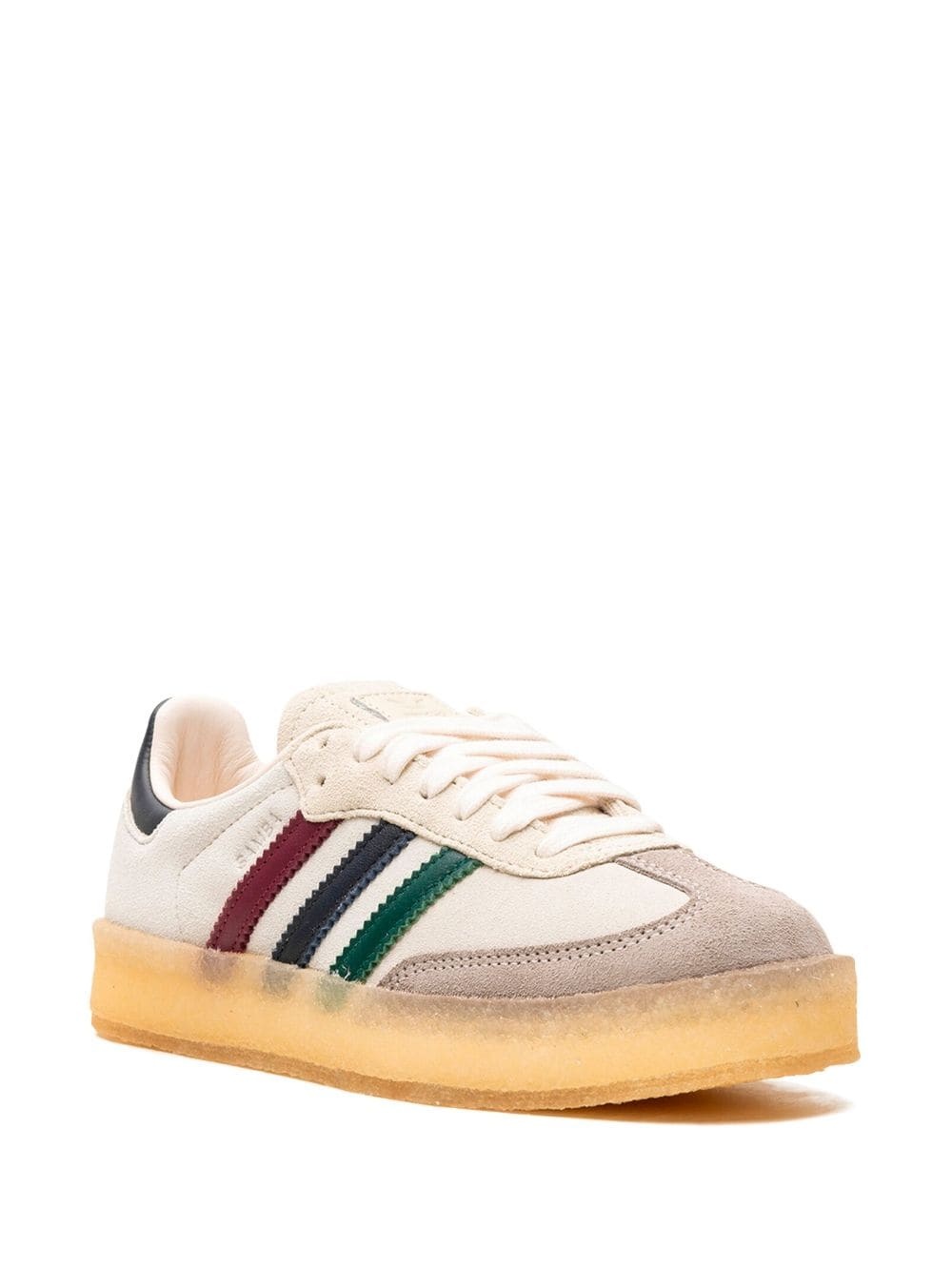 x Kith x Clarks Samba "Kithmas - Multi-Color Stripes" sneakers - 2