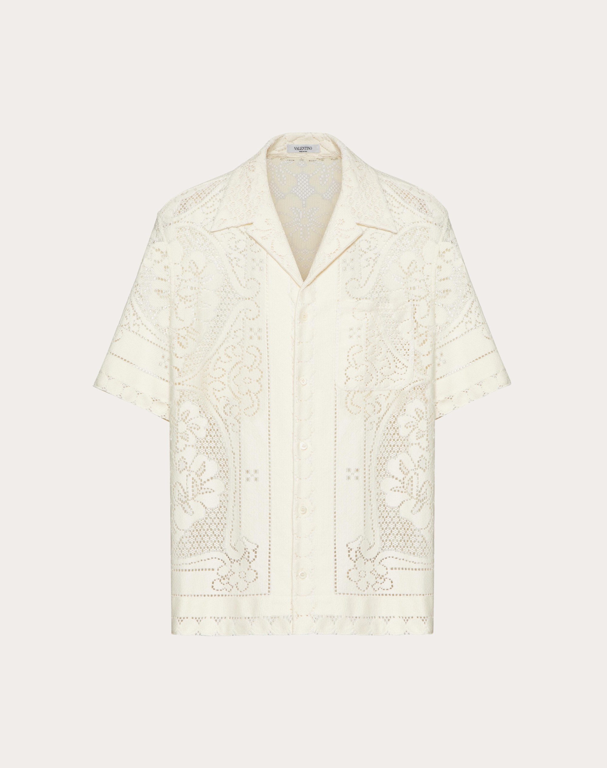 GUIPURE LACE SHIRT - 1