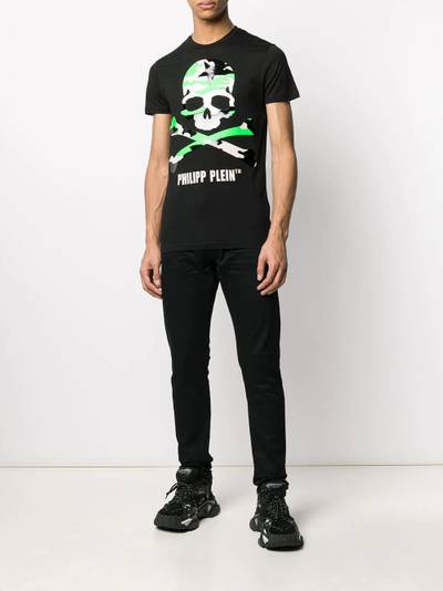 PHILIPP PLEIN camouflage skull T-shirt outlook