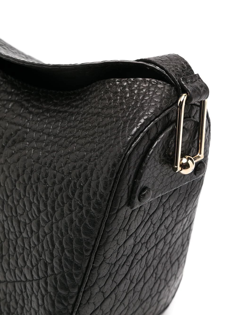 textured bucket shoulder bag - 4