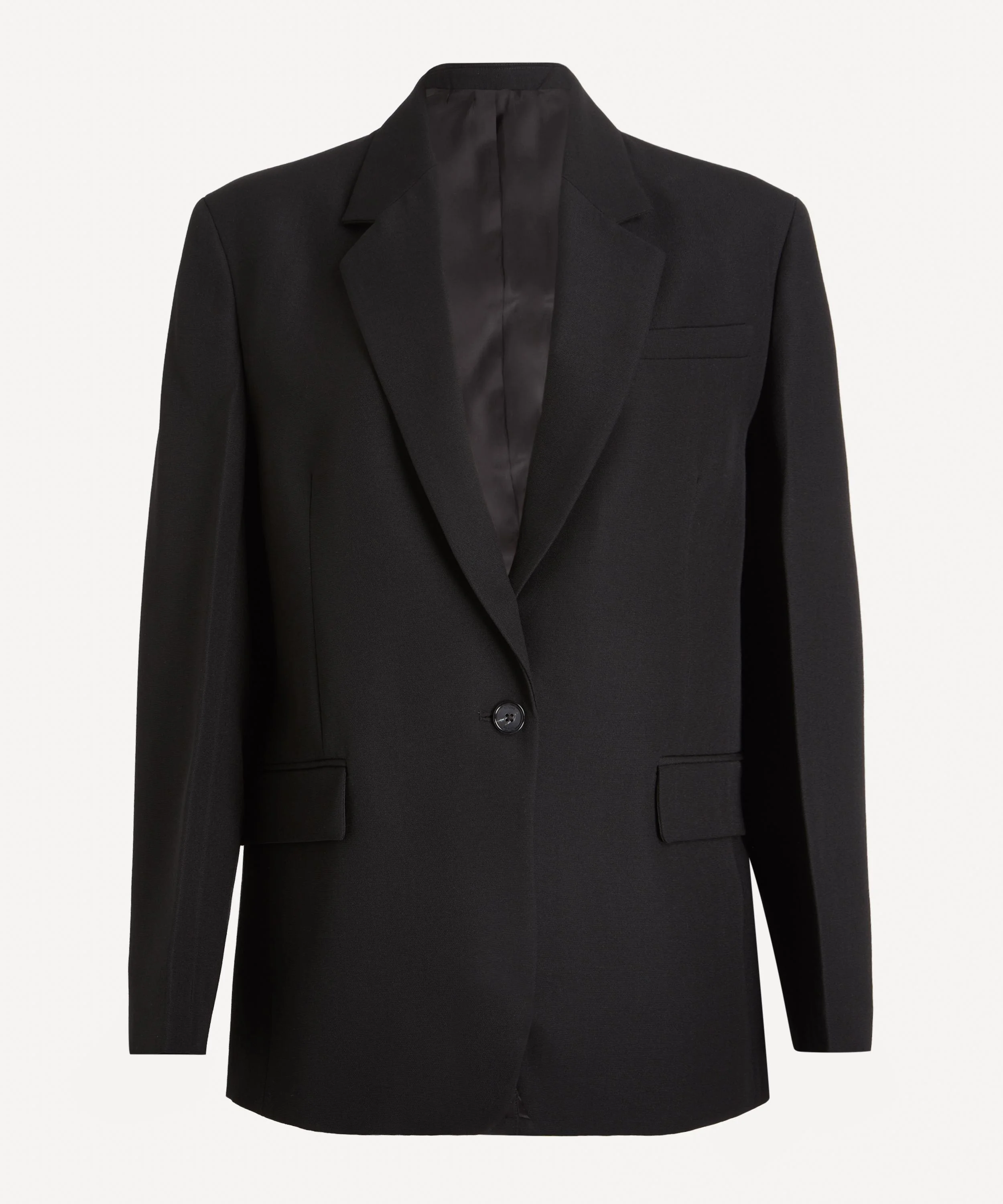Black Tailored Blazer - 1