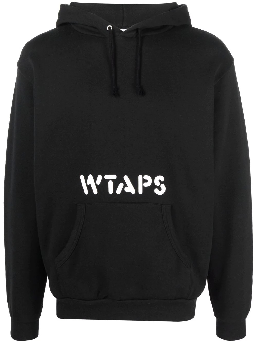 logo-print hoodie - 1