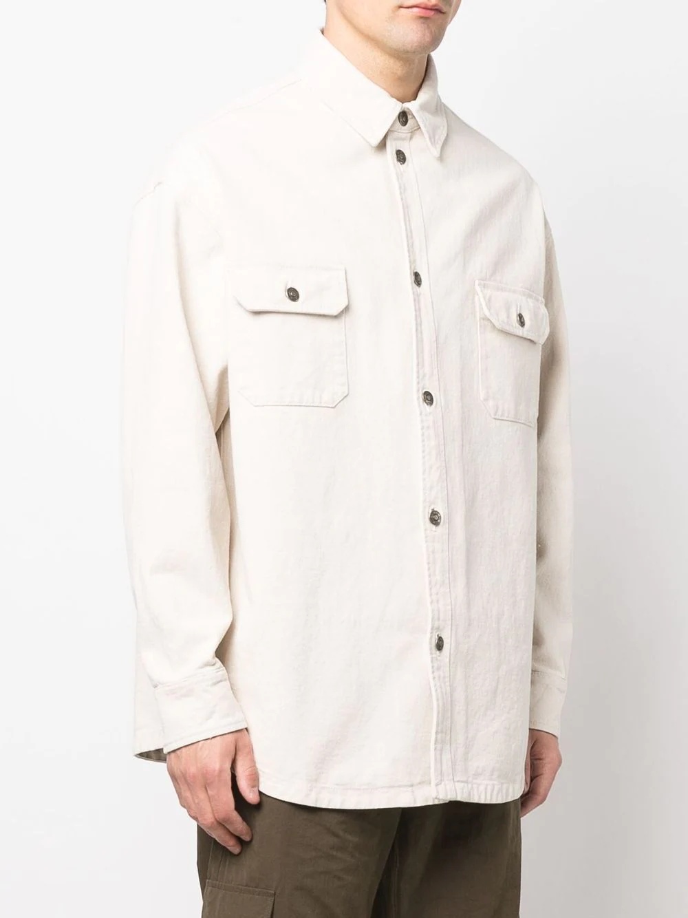 button-up overshirt - 3