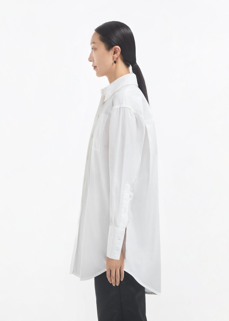Overshirt in Cotton Sateen 6