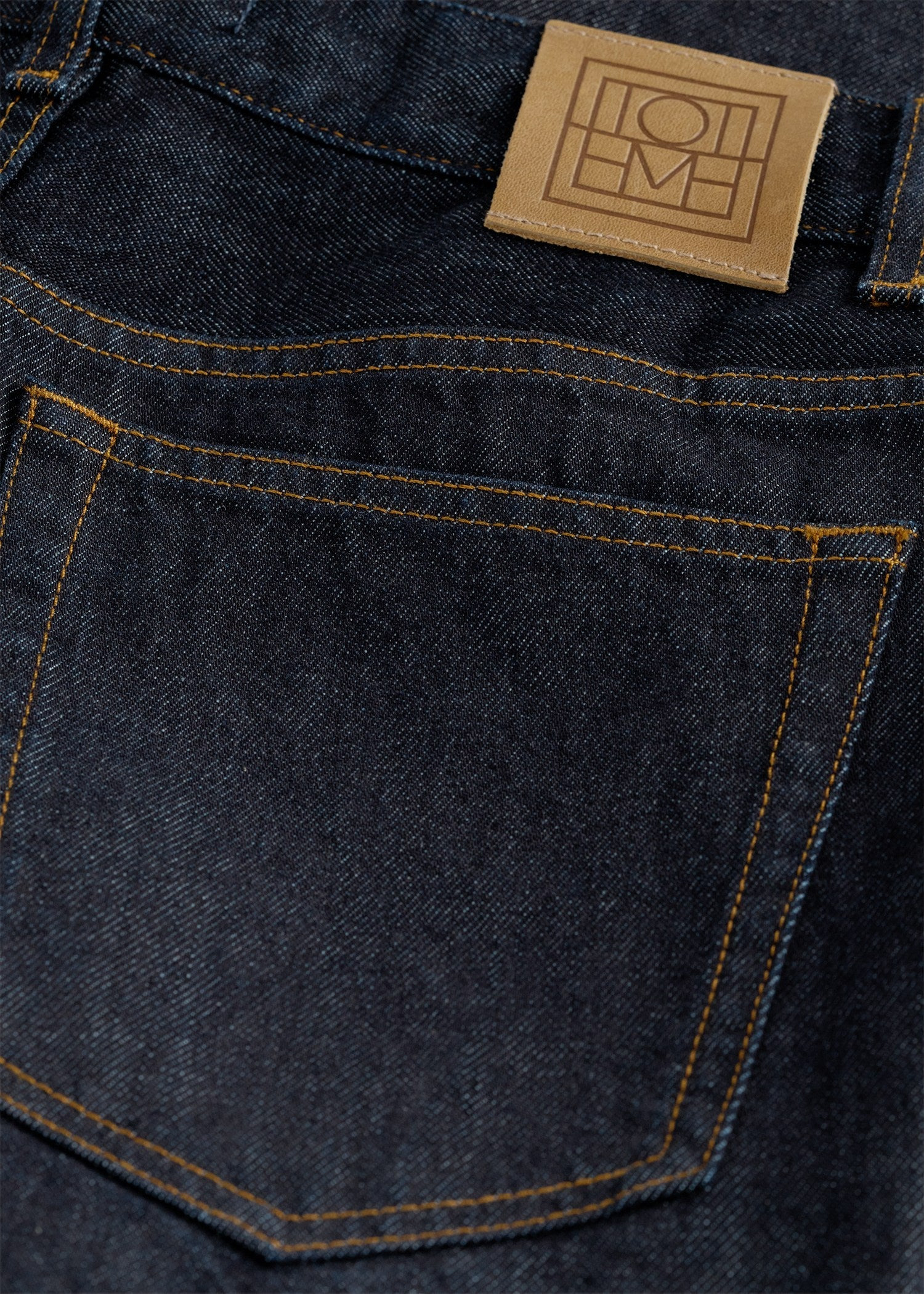 High slim denim rinsed blue - 6