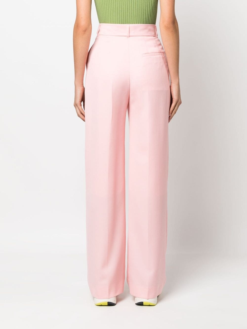 tailored high-waisted trousers - 4