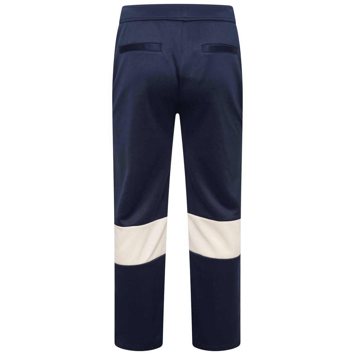 Kola Straight-Leg Jersey Track Pants in White / navy - 2