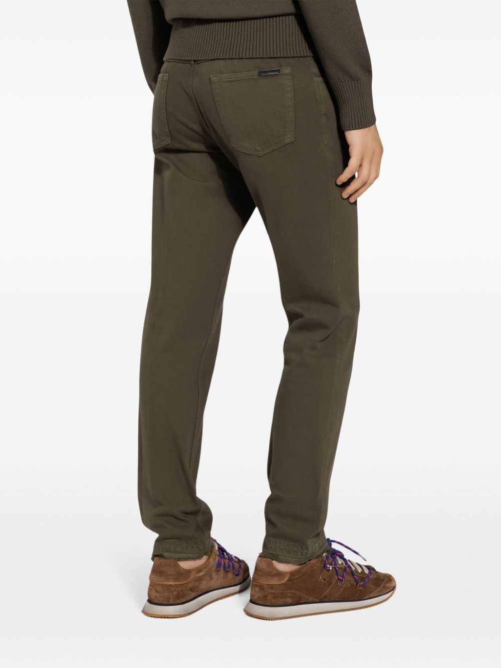 cotton slim-fit jeans - 5