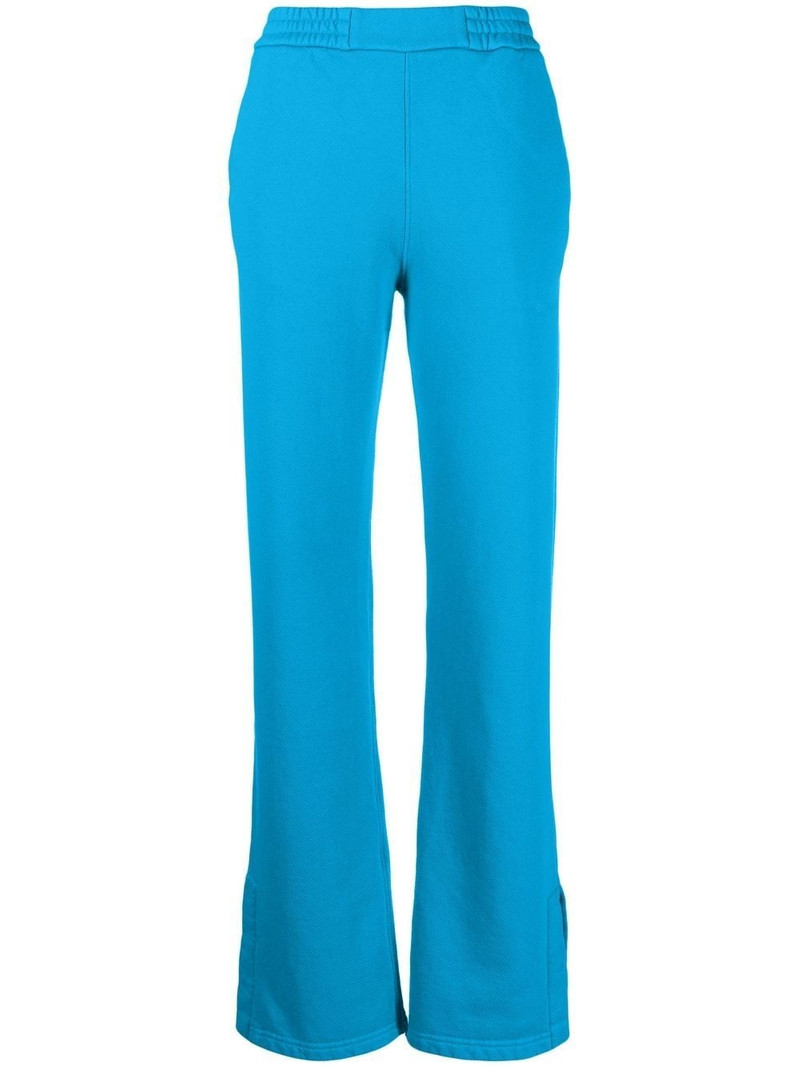 diagonal-stripe track pants 1