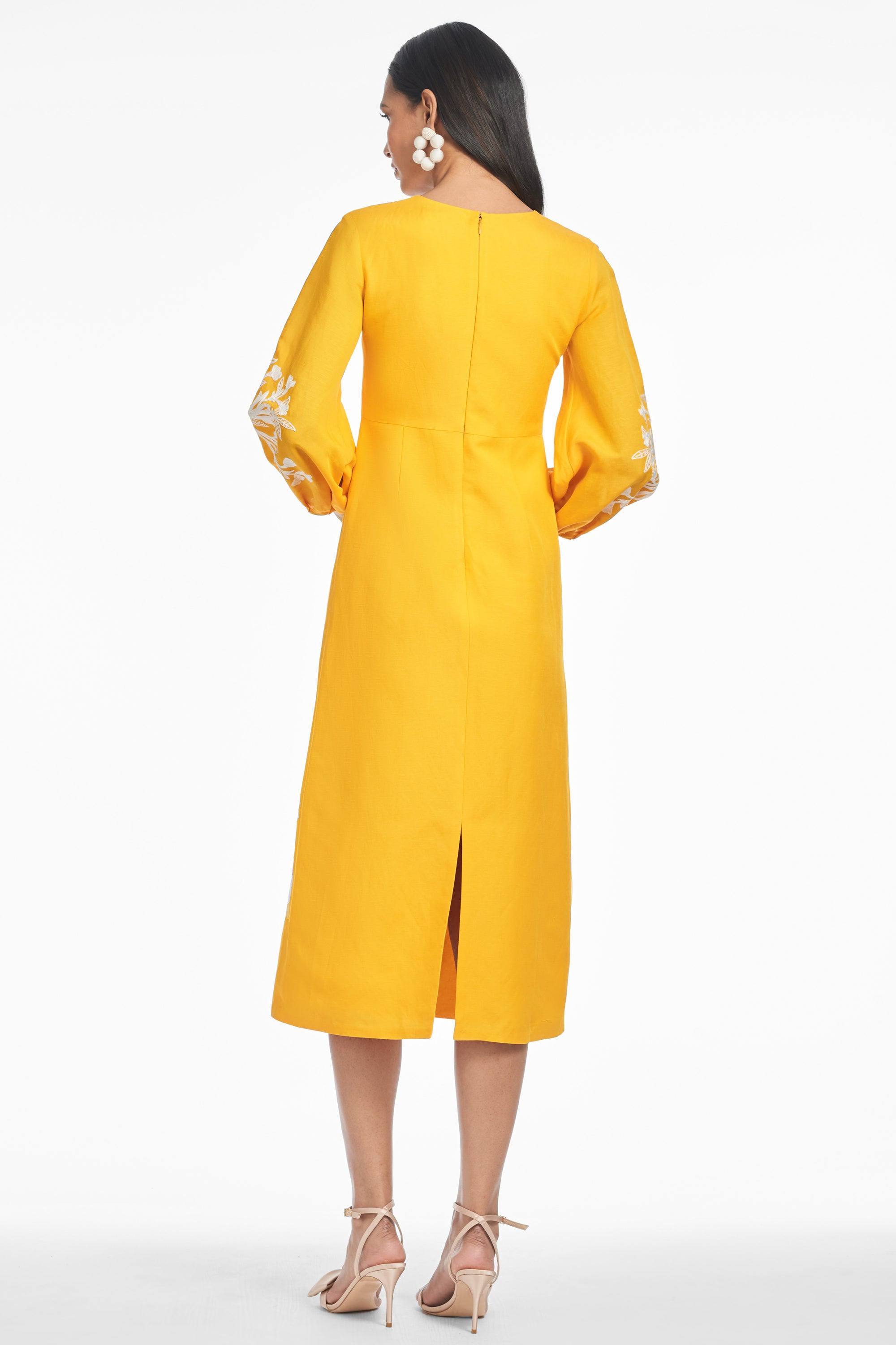 AMAIRA DRESS - MARIGOLD - 4