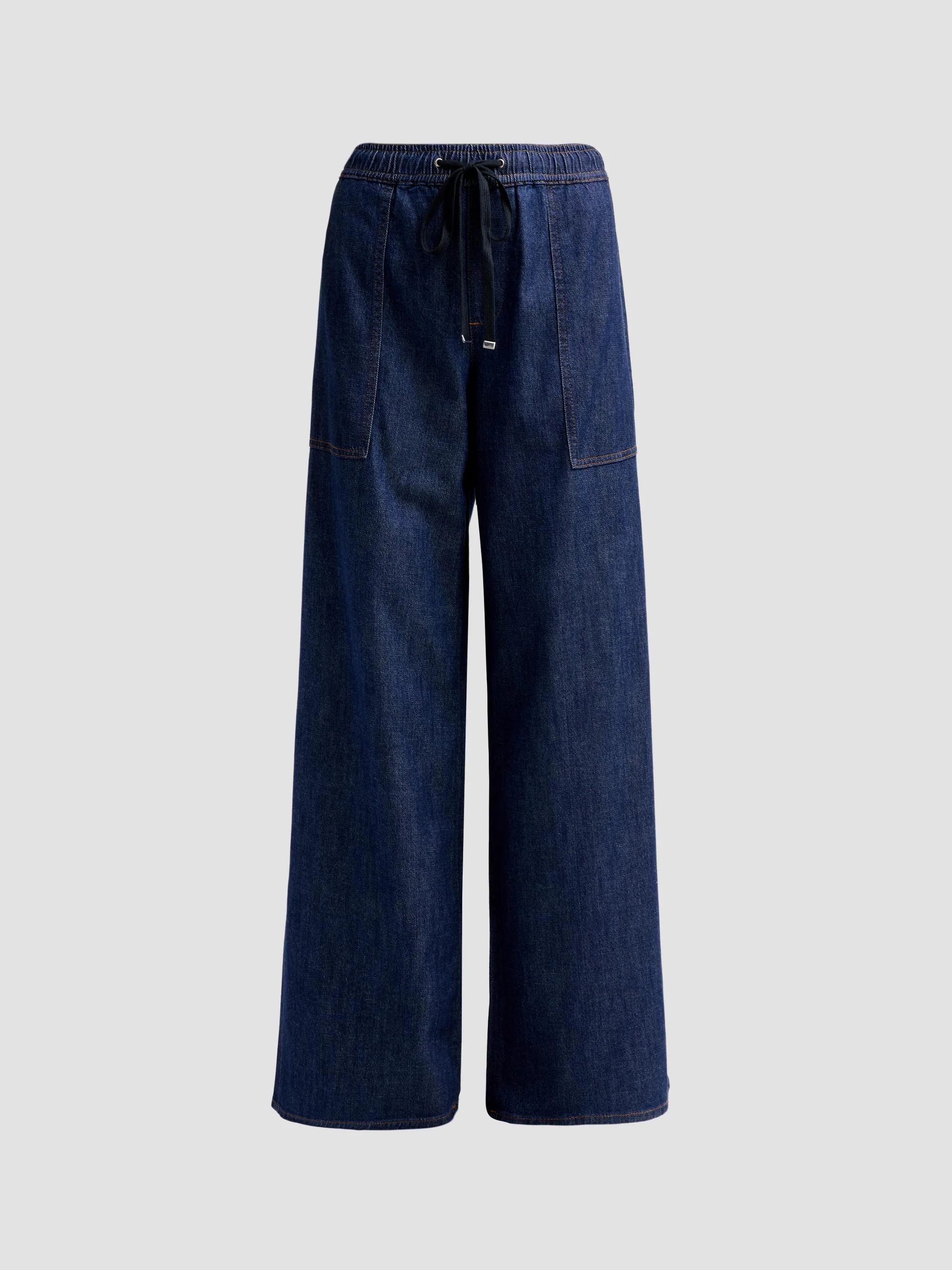 Women's Utility Wide-Leg Drawstring Pants - Halona - 1