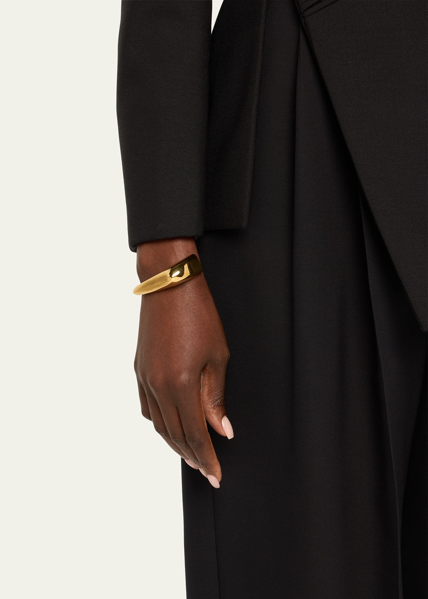 Gold-Plated Thorn Cuff Bracelet - 2