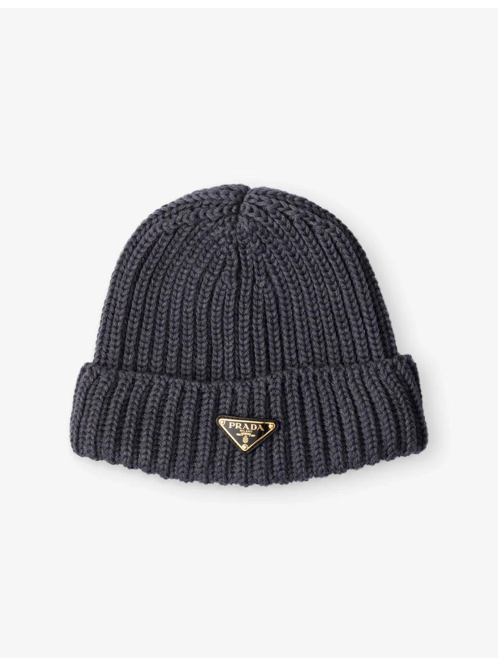 Logo-Embellished Knitted Wool Beanie - 1