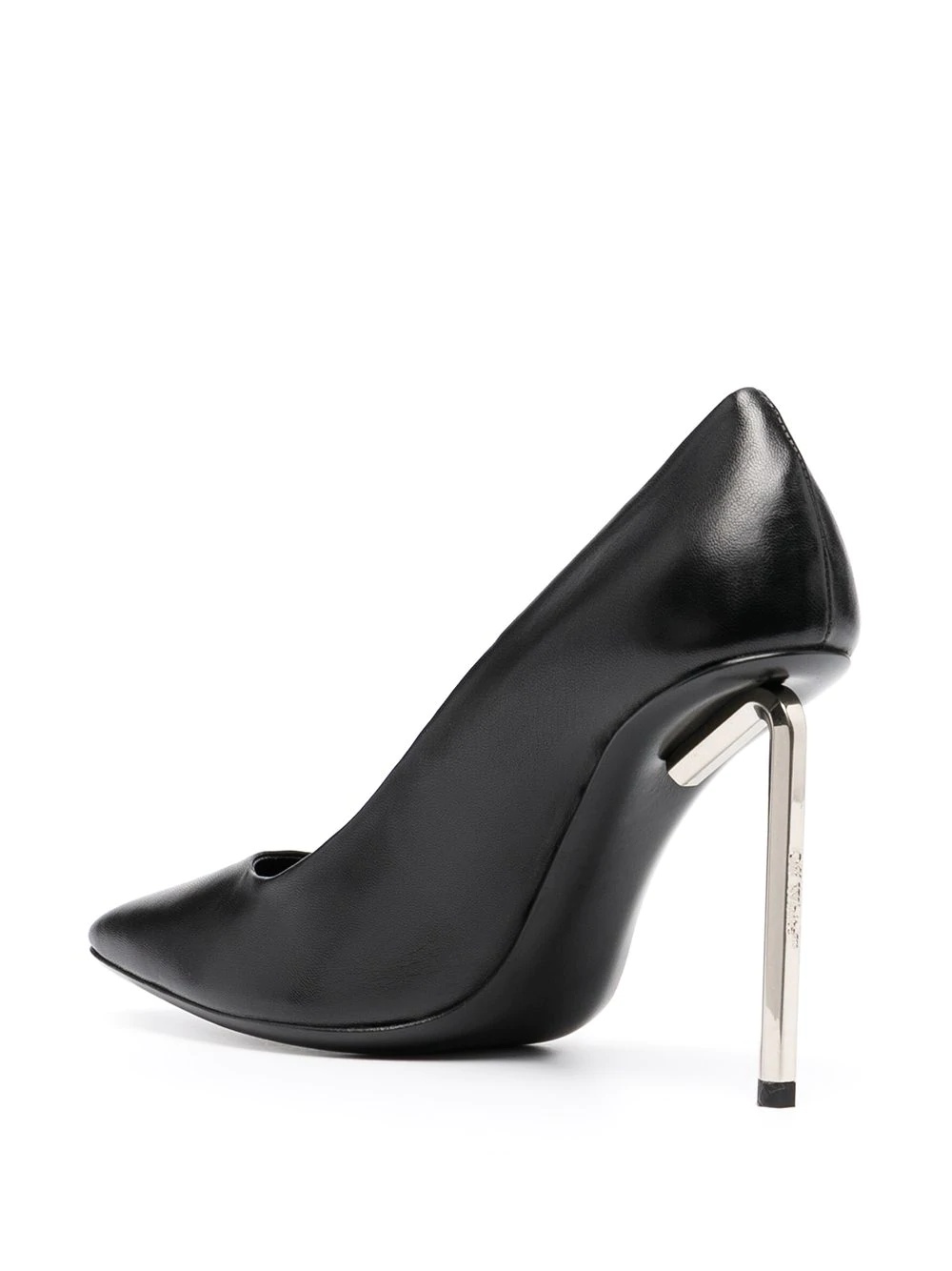 110mm square-toe pumps - 3