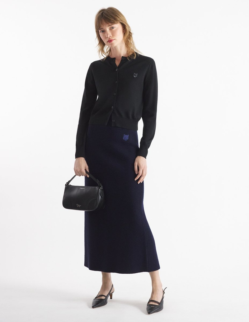 Maison Kitsuné BOLD FOX HEAD PATCH REGULAR CARDIGAN outlook