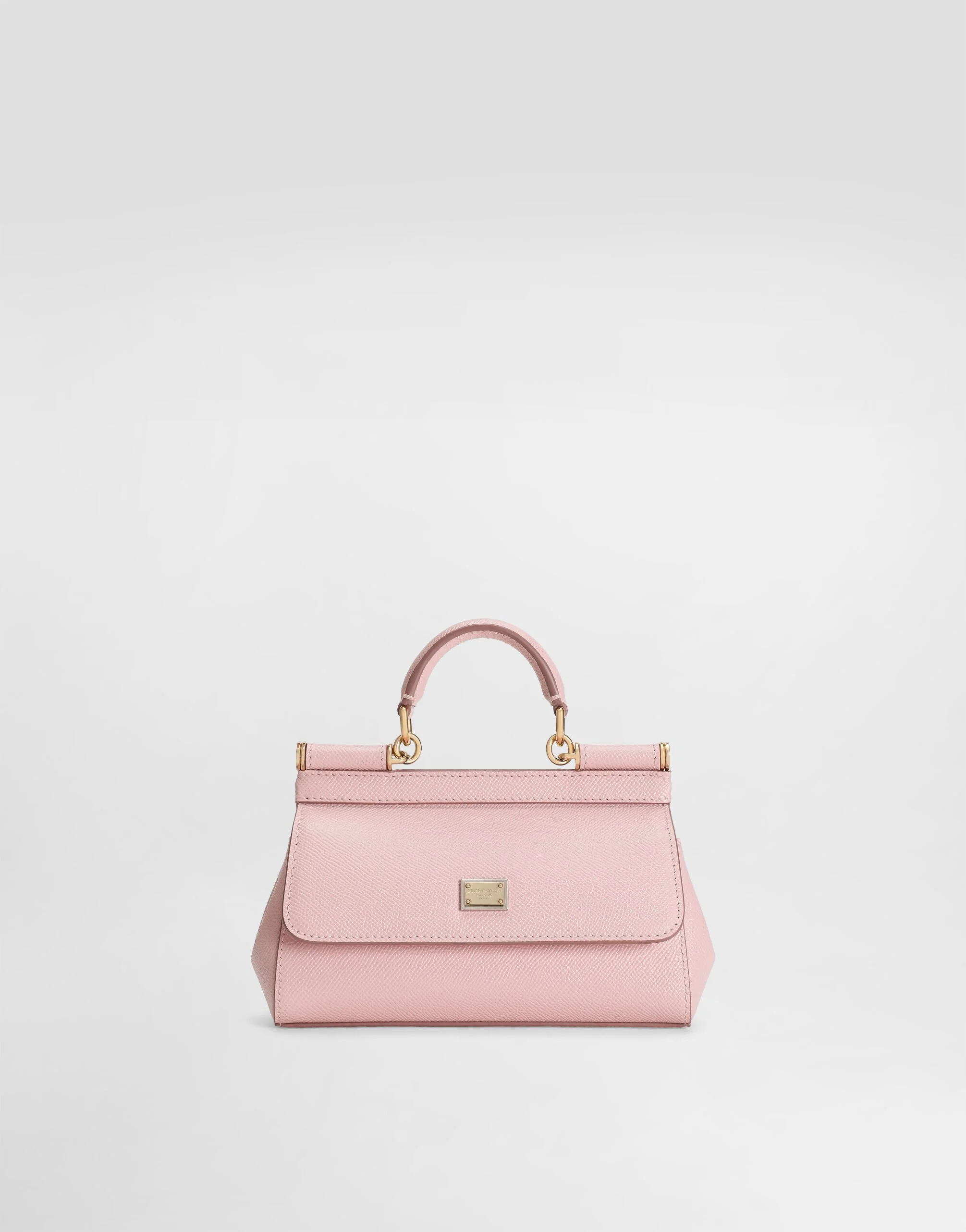 Mini Sicily handbag in dauphine calfskin - 1
