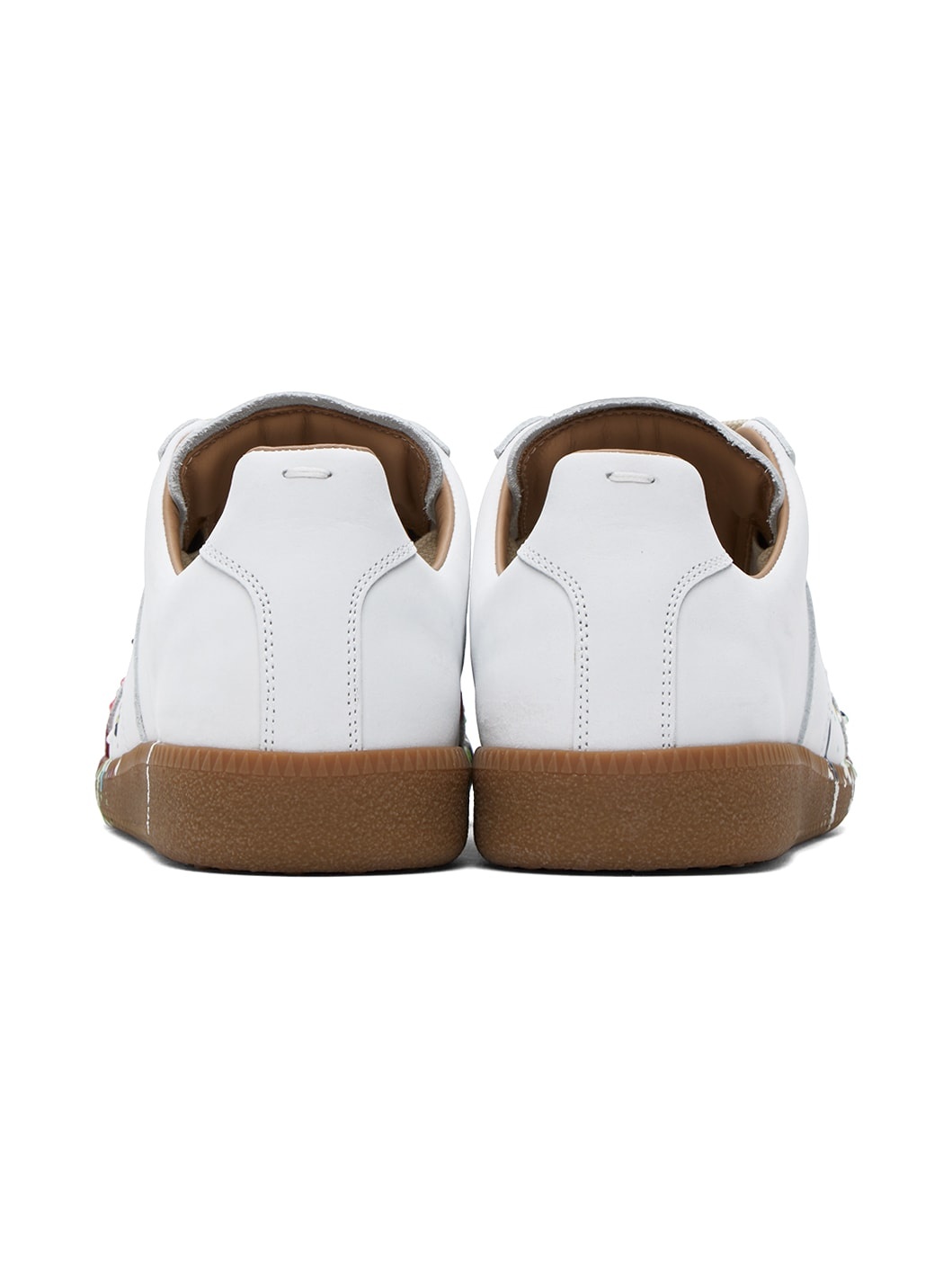 White Paint Replica Sneakers - 2