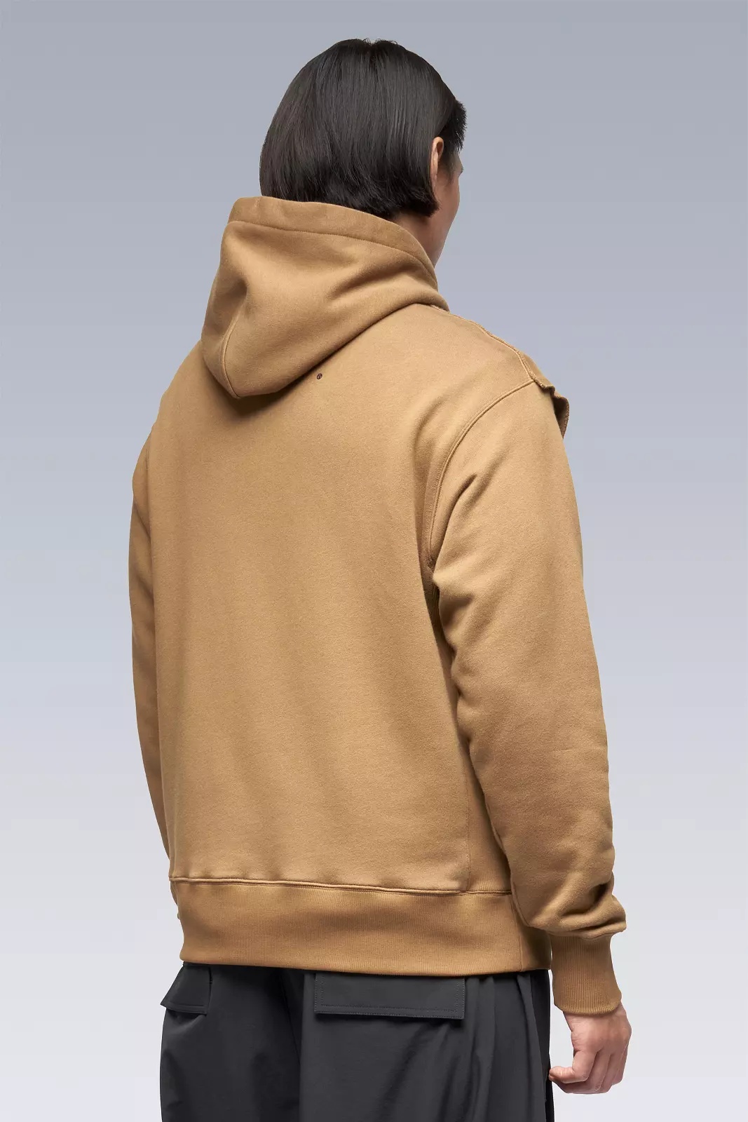 S26-PR Organic Cotton Hooded Sweatshirt Coyote - 3