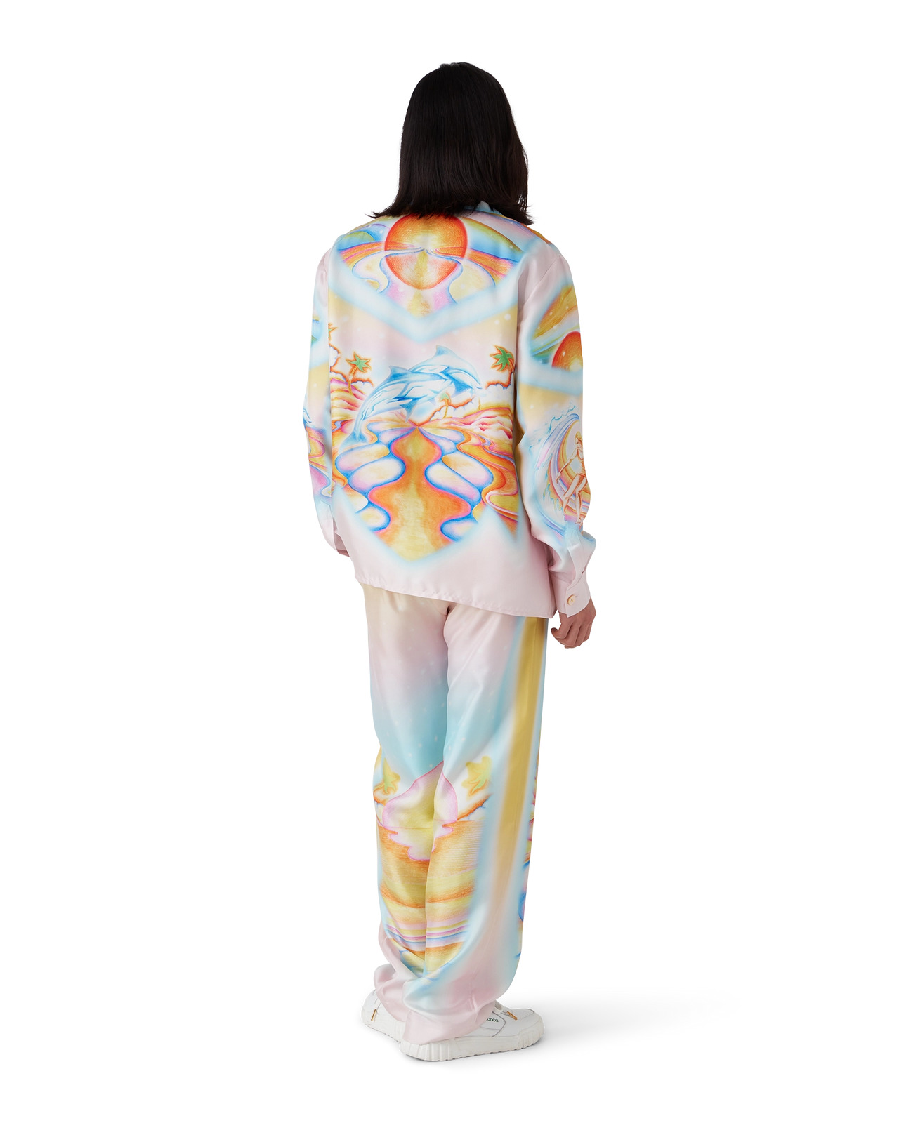Psychedelic Nirvana Silk Trousers | Casablanca Paris - 3