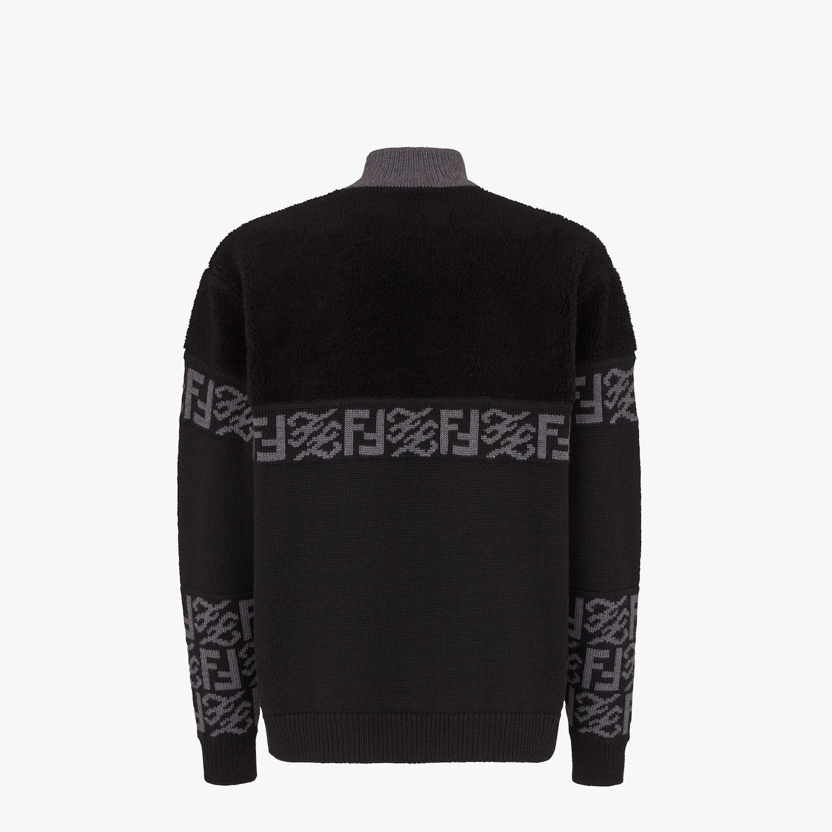 Black wool sweater - 2