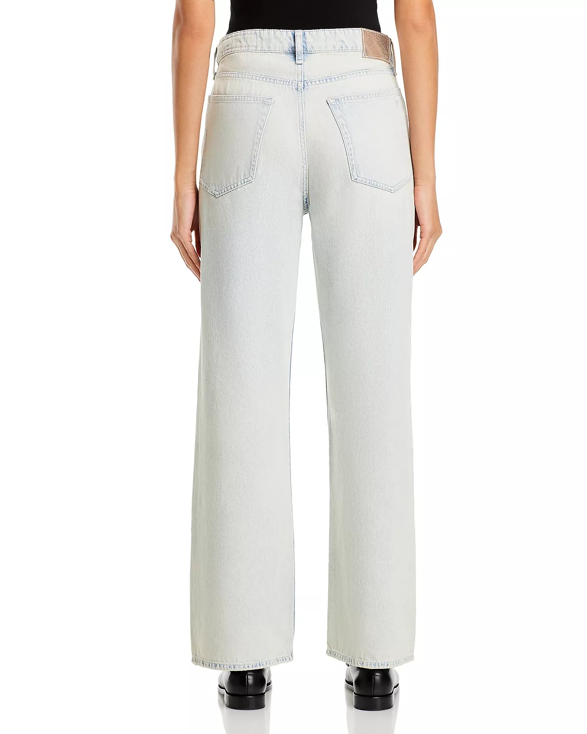 Logan Wide Leg Jeans in Icefall - 2