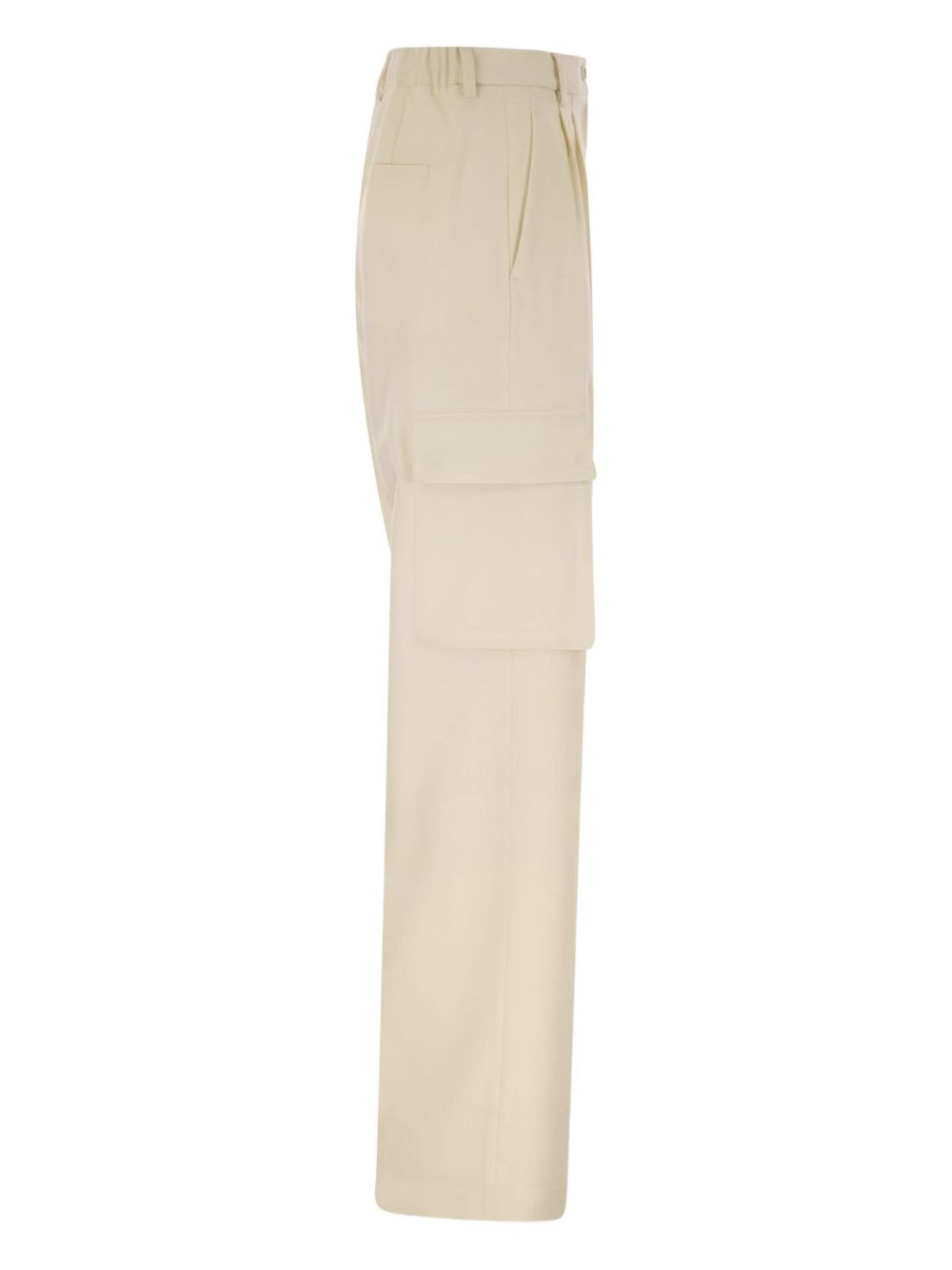 pleated cargo trousers - 3