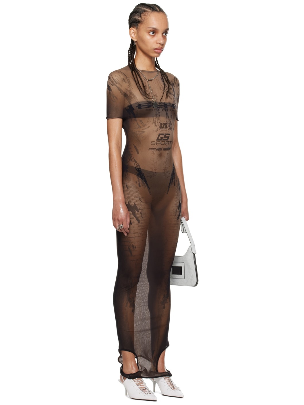 Brown Shayne Oliver Edition 'GS Sport' Maxi Dress - 2