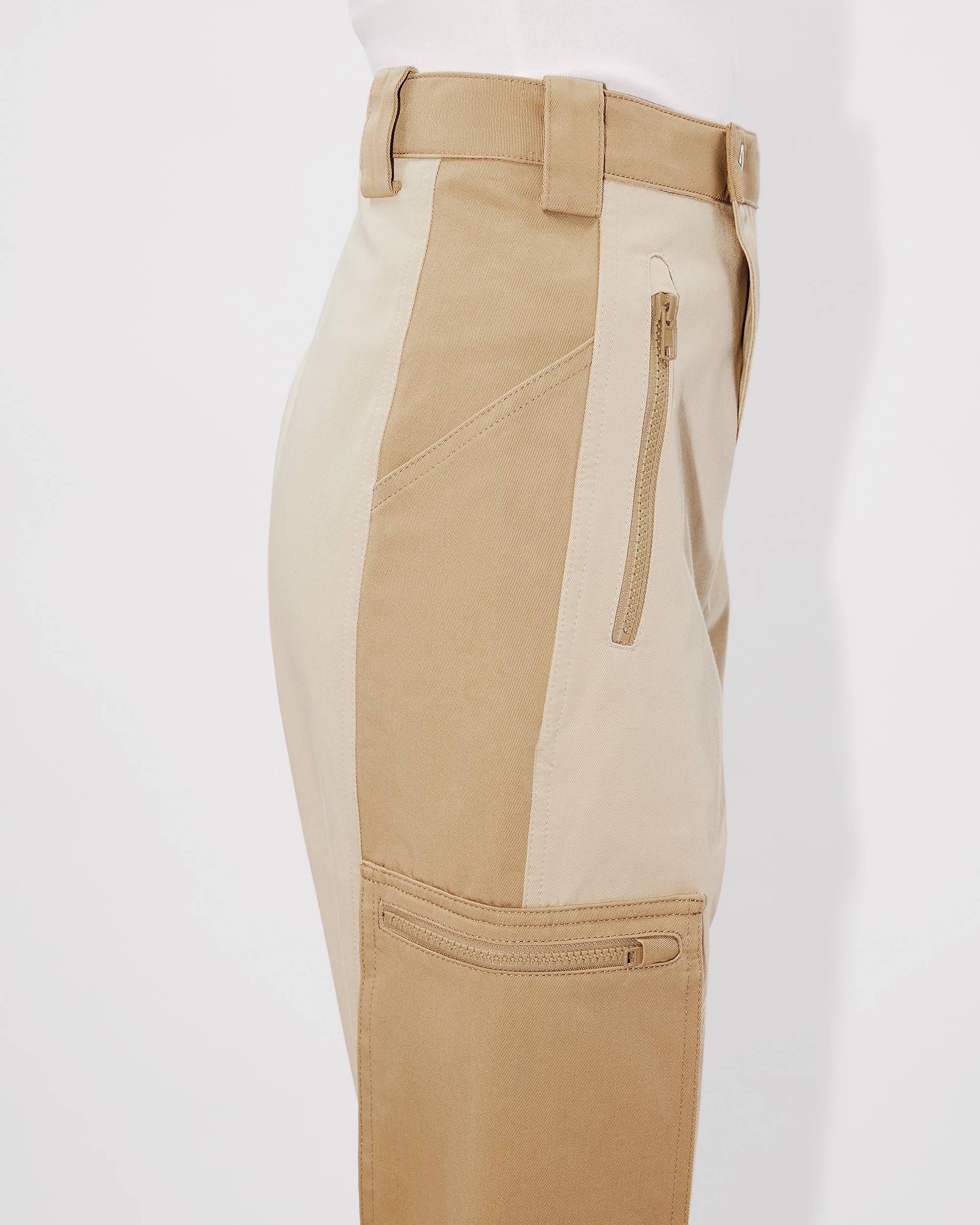 Cotton fitted cargo pants - 7