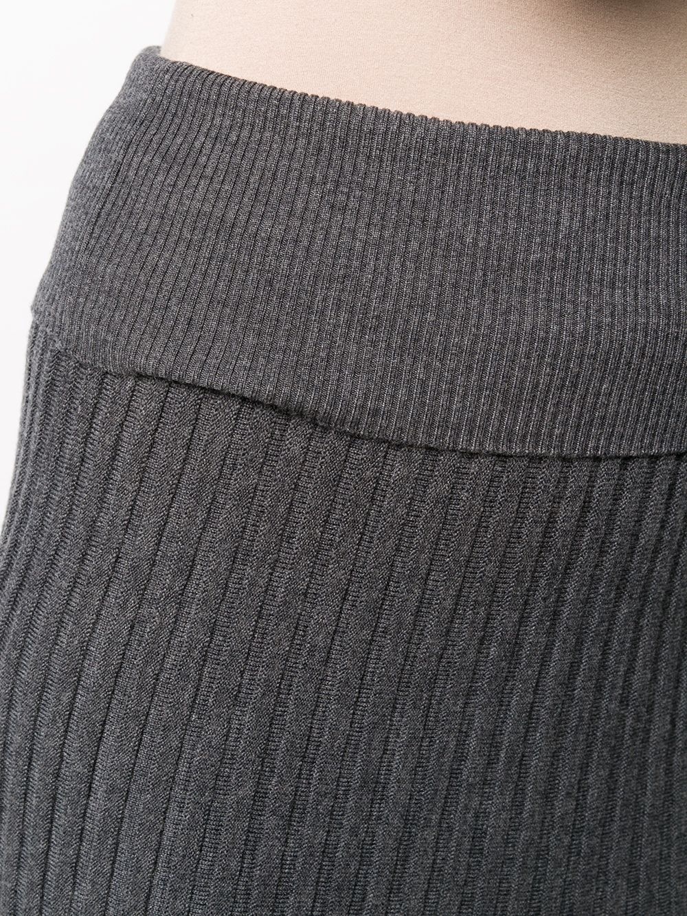 ribbed wool skirt - 5