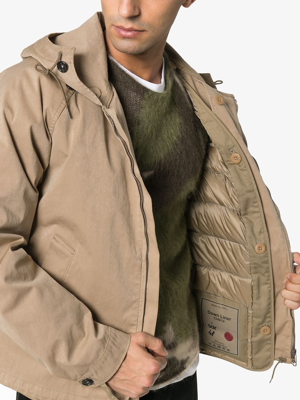 feather down jacket liner - 5