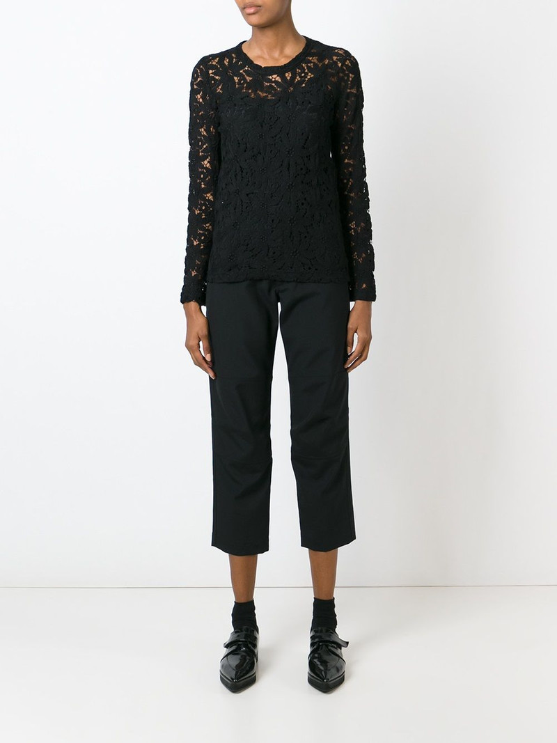 Comme Des Garçons cropped trousers outlook