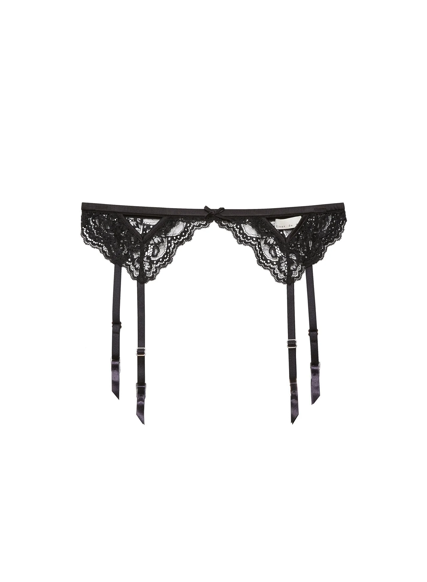 Bianca Lace Garter Belt - 1