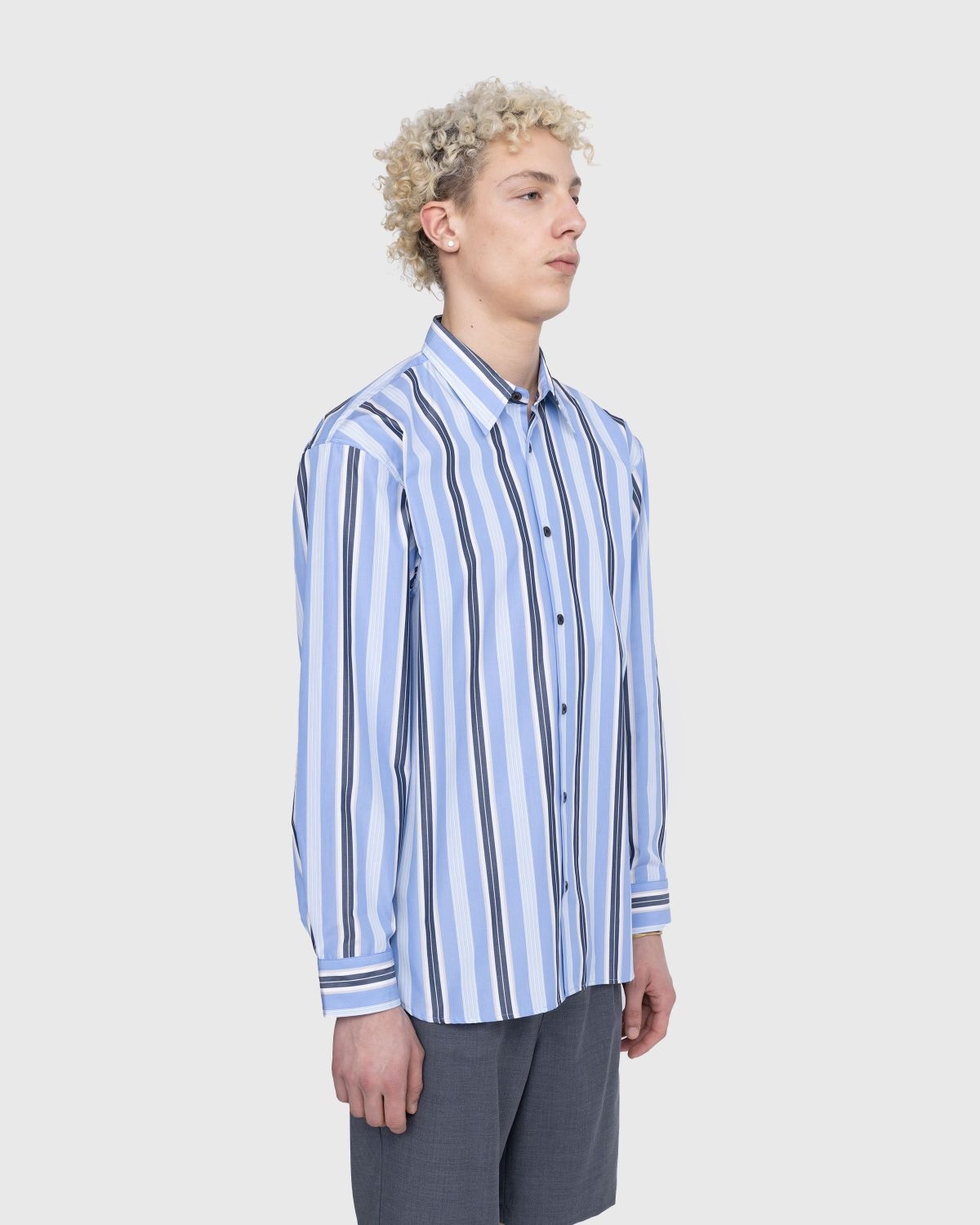 Dries van Noten – Croom Shirt Light Blue - 4