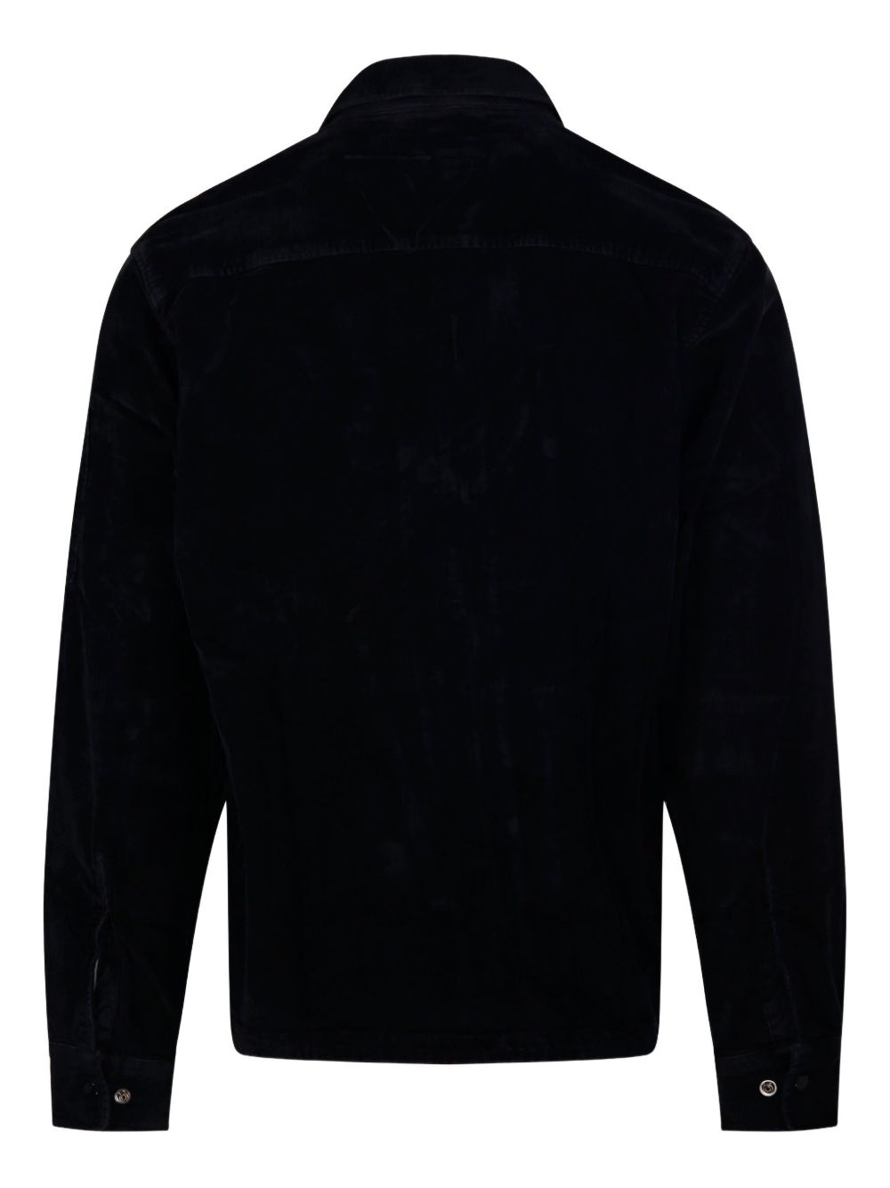 zip-fastening corduroy shirt - 3
