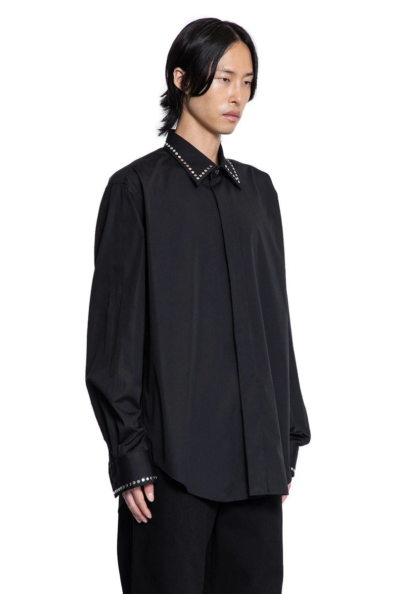 Alexander McQueen Studded-Cotton-Poplin-Shirt outlook