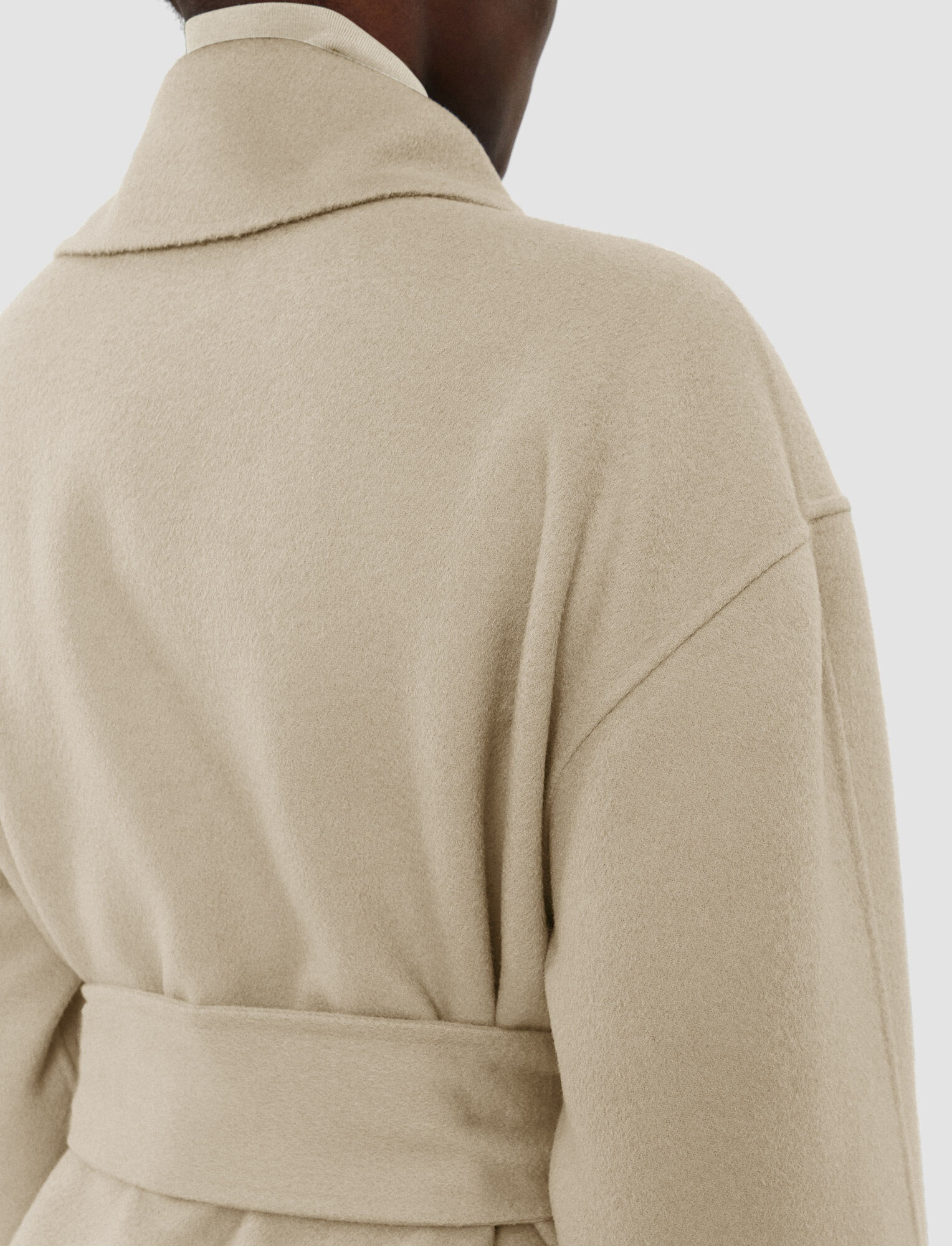 Double Face Cashmere Walmer Coat - 6