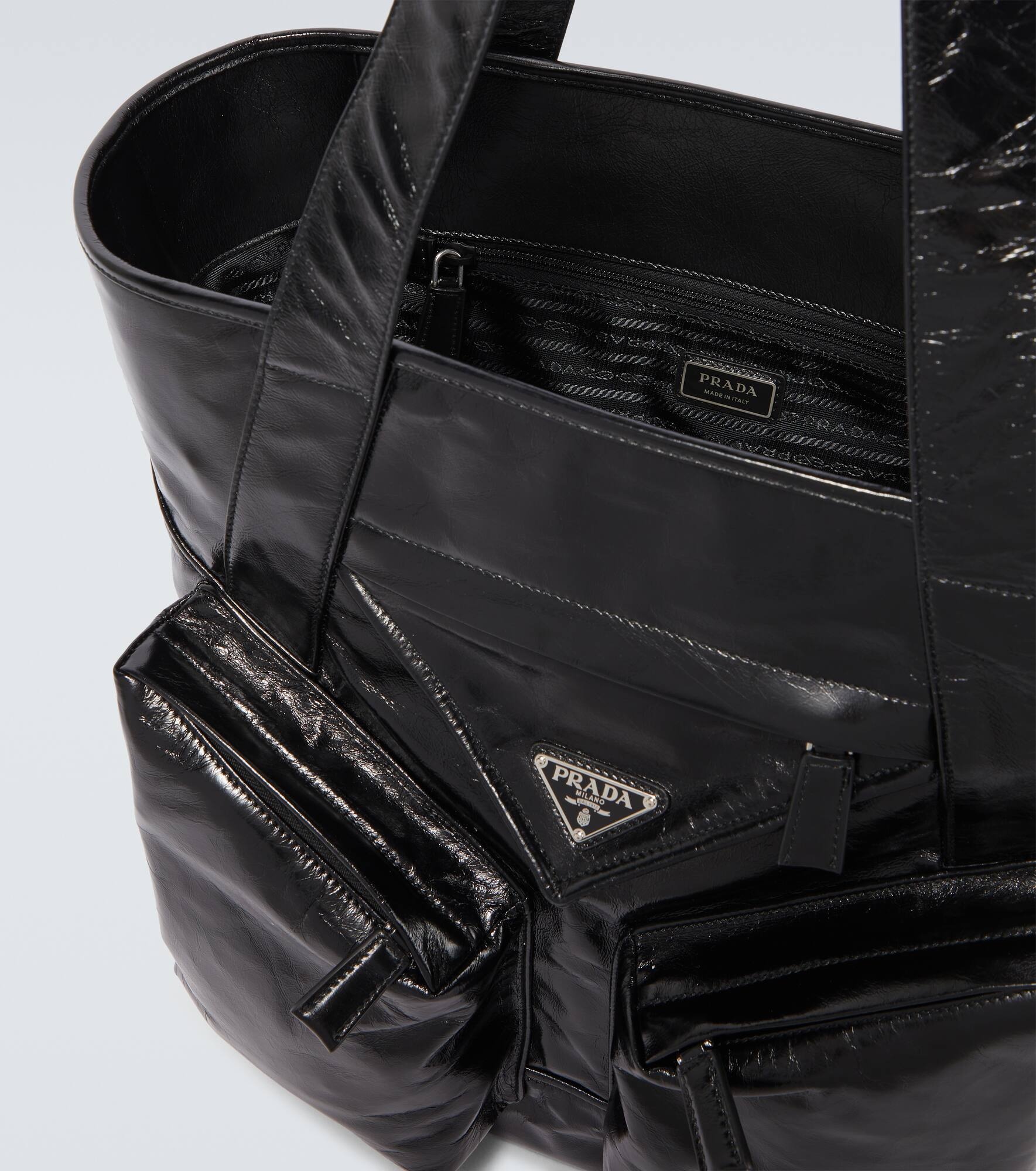 Leather tote bag - 4