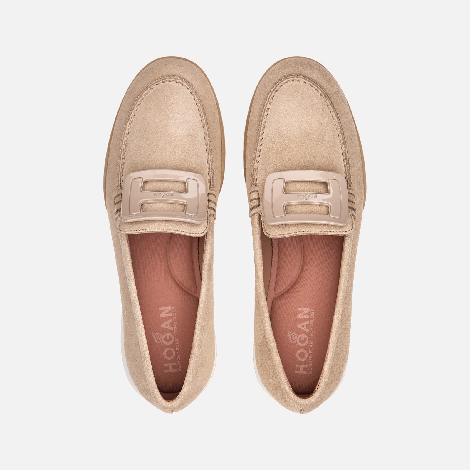 Hogan Olympia-Z Loafers Beige - 4