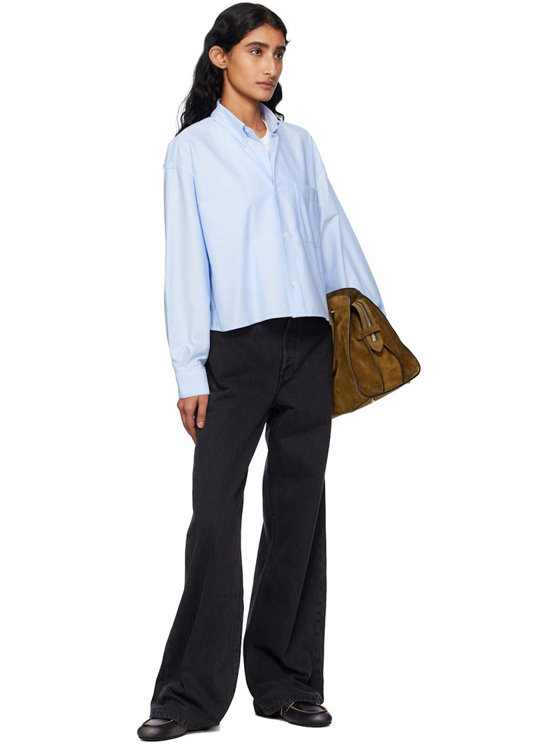 A.P.C. Blue Sophia Button Down Shirt outlook