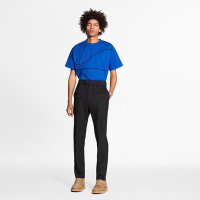 Louis Vuitton LVxNBA Slim Fit Trousers outlook